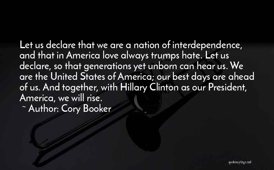 Love States Quotes By Cory Booker