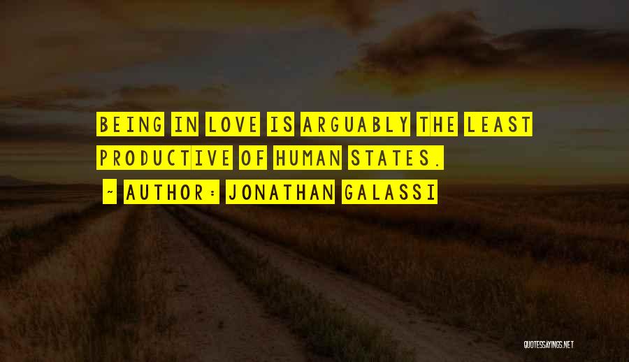 Love States Quotes By Jonathan Galassi