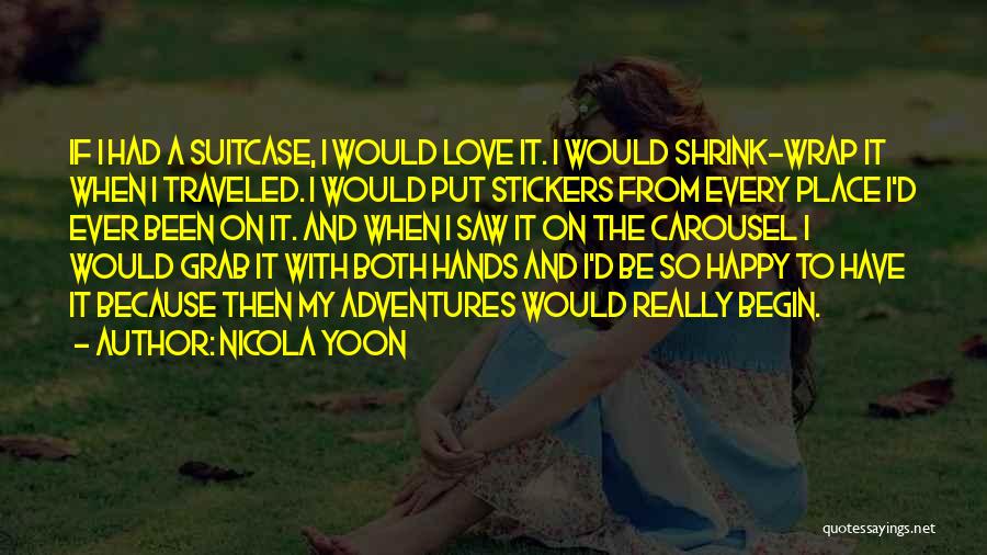 Love Stickers Quotes By Nicola Yoon
