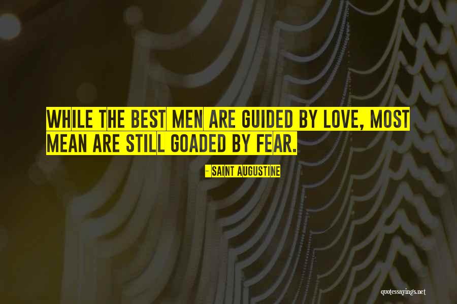 Love Stills Quotes By Saint Augustine