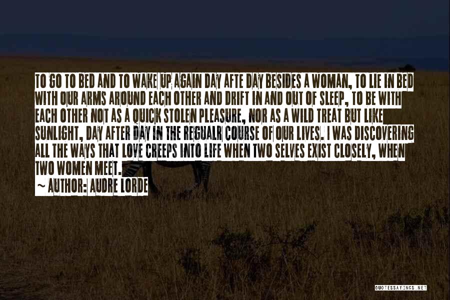 Love Stolen Quotes By Audre Lorde