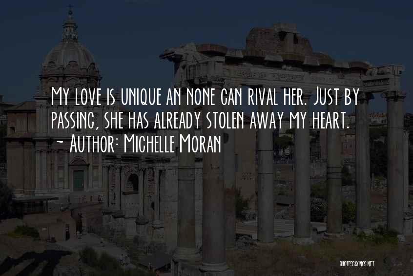Love Stolen Quotes By Michelle Moran