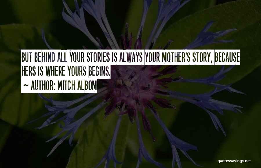 Love Story Begins Quotes By Mitch Albom