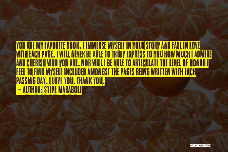 Love Story Book Quotes By Steve Maraboli