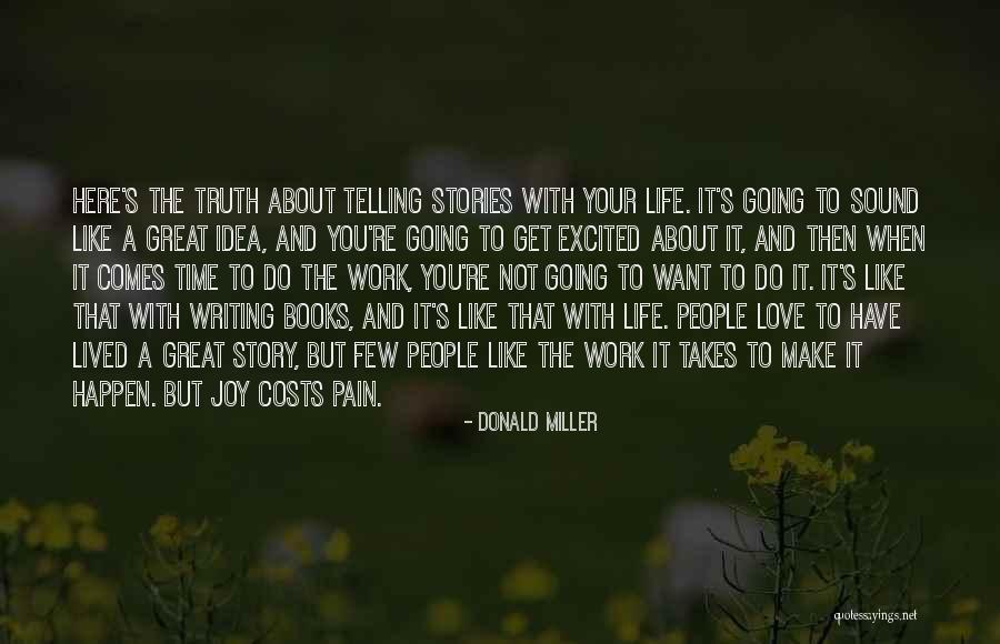 Love Story Books Quotes By Donald Miller