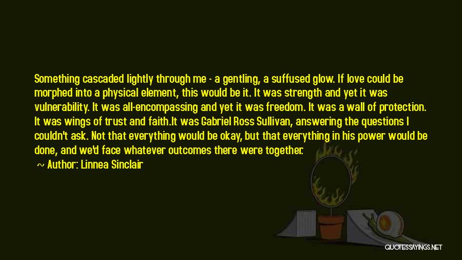 Love Strength And Faith Quotes By Linnea Sinclair