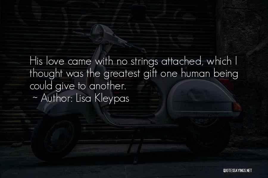 Love Strings Quotes By Lisa Kleypas