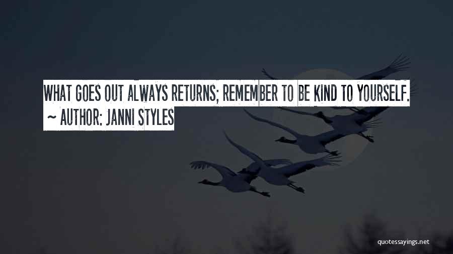 Love Styles Quotes By Janni Styles