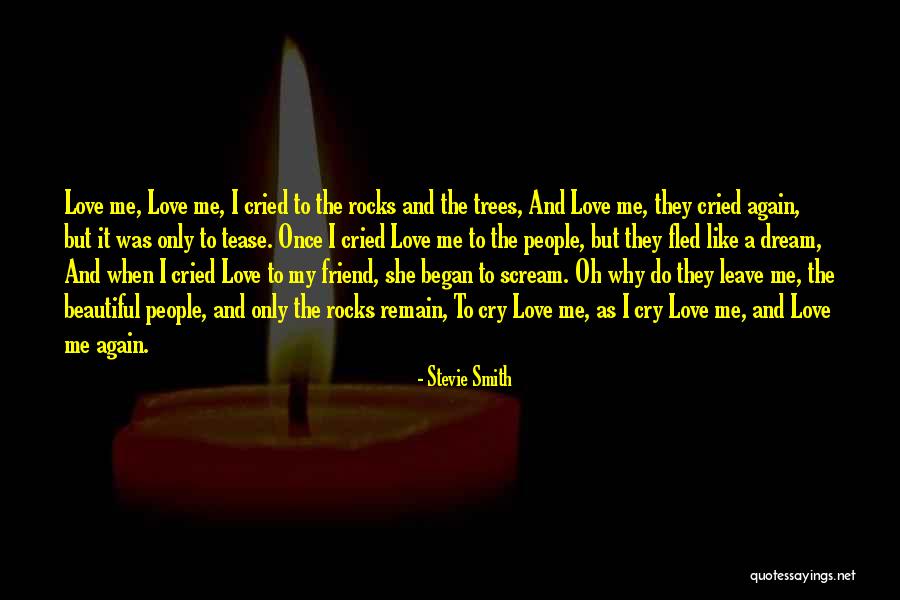 Love Such Beautiful Thing Quotes By Stevie Smith