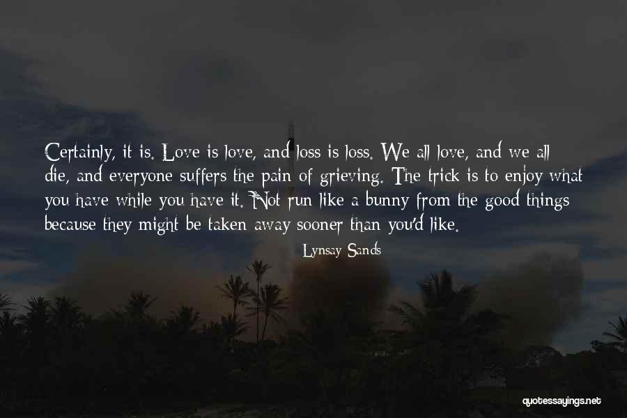 Love Suffers Quotes By Lynsay Sands