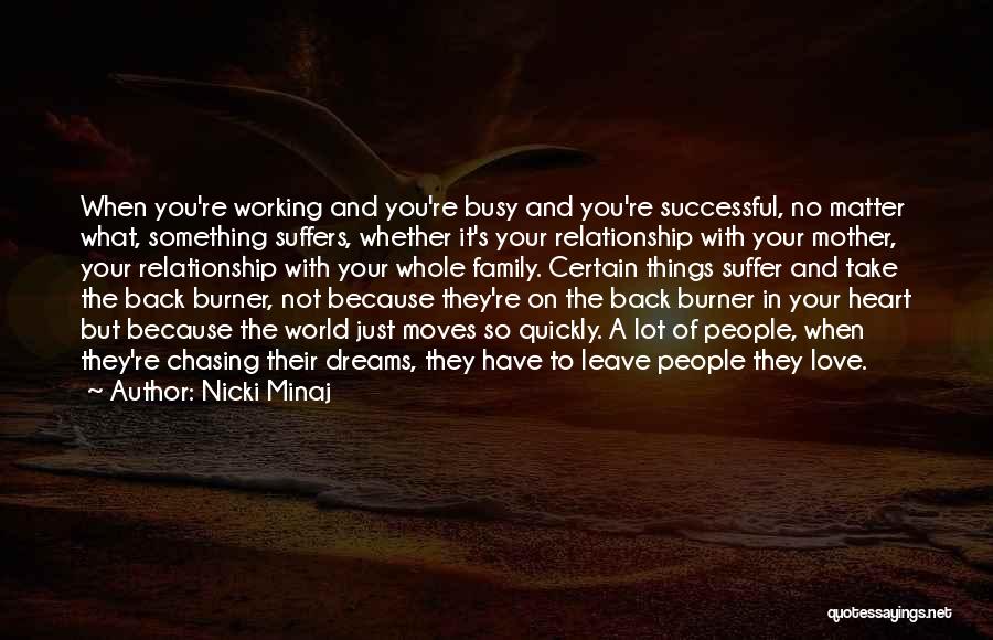 Love Suffers Quotes By Nicki Minaj