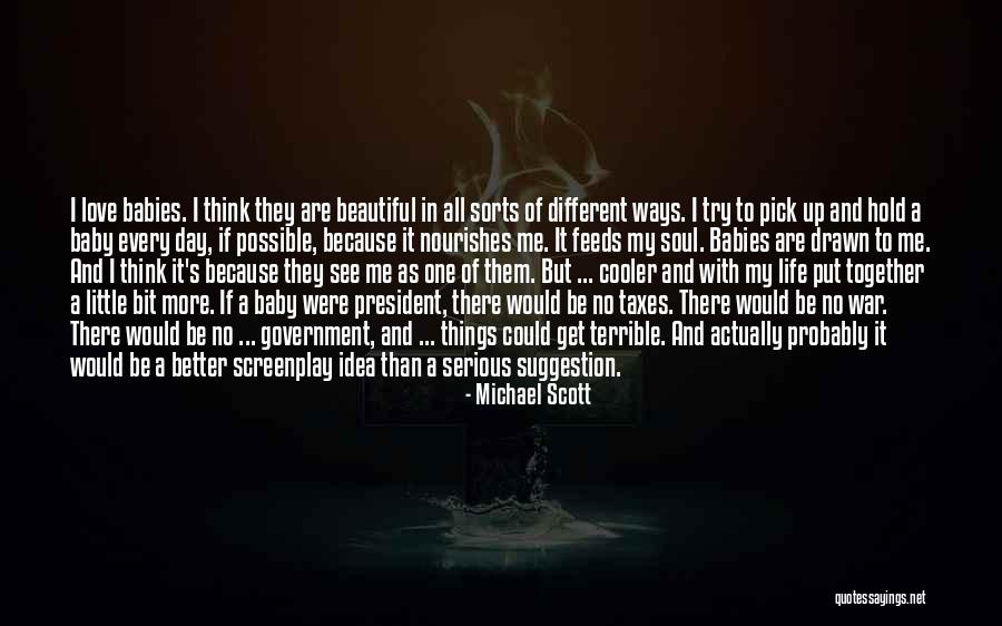 Love Suggestion Quotes By Michael Scott