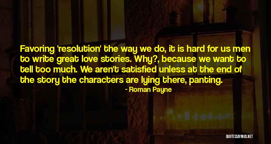 Love Suggestions Quotes By Roman Payne