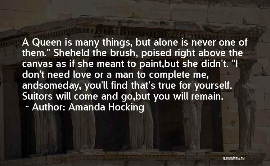 Love Suitors Quotes By Amanda Hocking