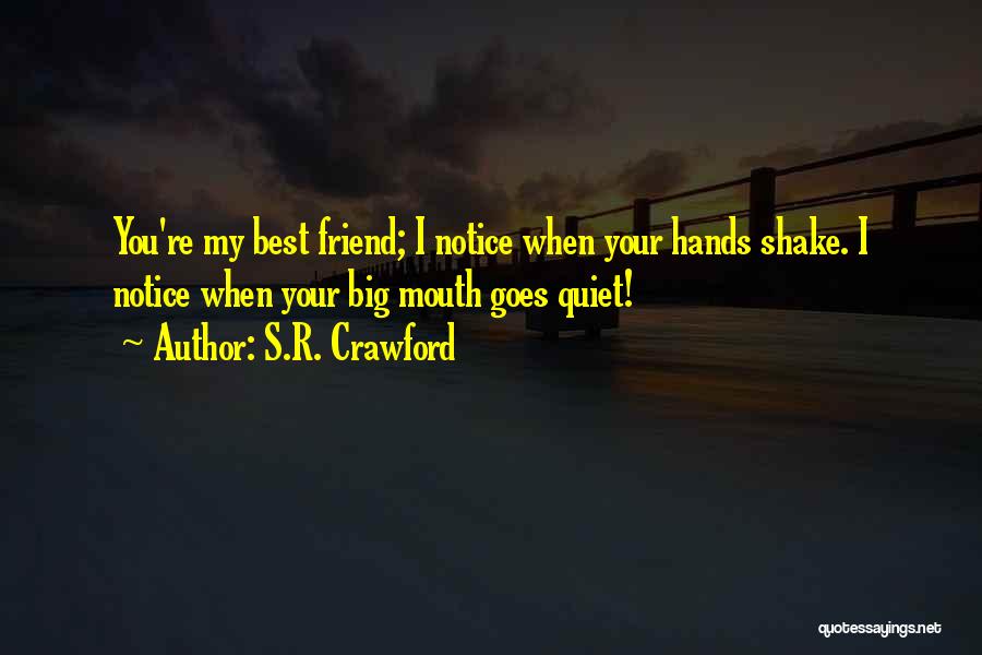 Love Support Friendship Quotes By S.R. Crawford