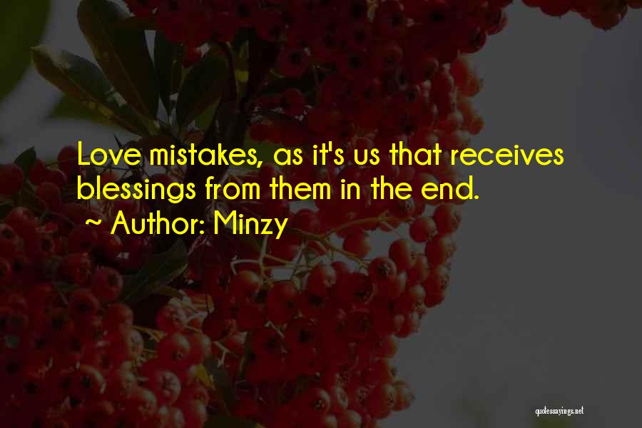 Love That Ends Quotes By Minzy