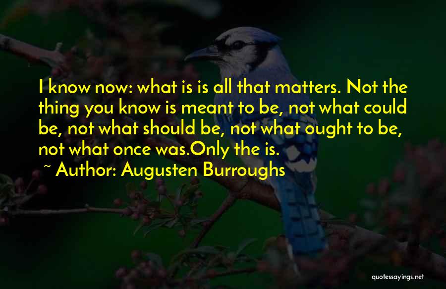 Love That Is Not Meant To Be Quotes By Augusten Burroughs