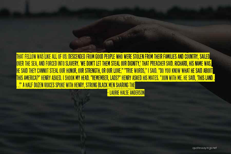 Love That Is Strong Quotes By Laurie Halse Anderson