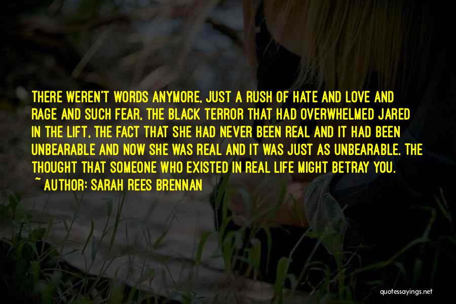 Love That Never Existed Quotes By Sarah Rees Brennan