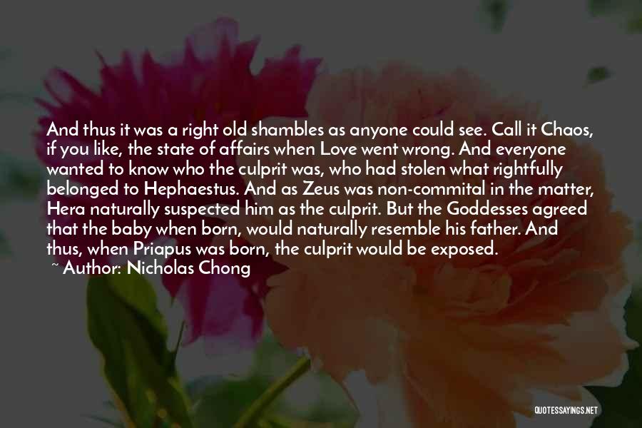 Love That Went Wrong Quotes By Nicholas Chong