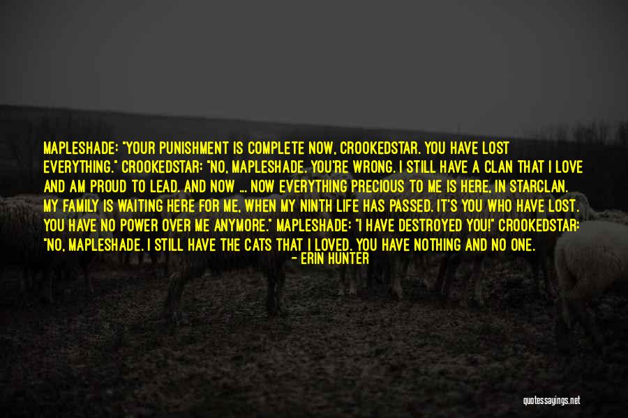 Love That's Lost Quotes By Erin Hunter Love That's Lost Quotes By Erin Hunter