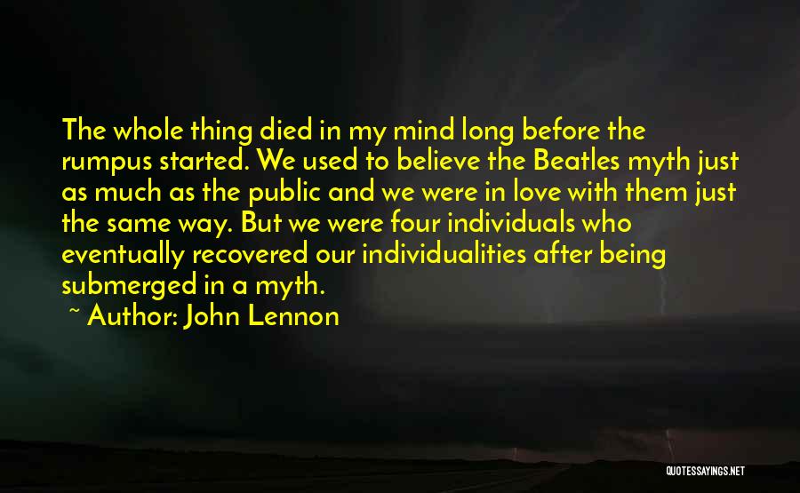 Love The Beatles Quotes By John Lennon