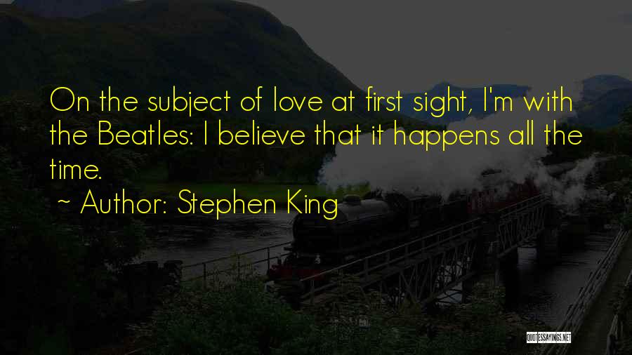 Love The Beatles Quotes By Stephen King