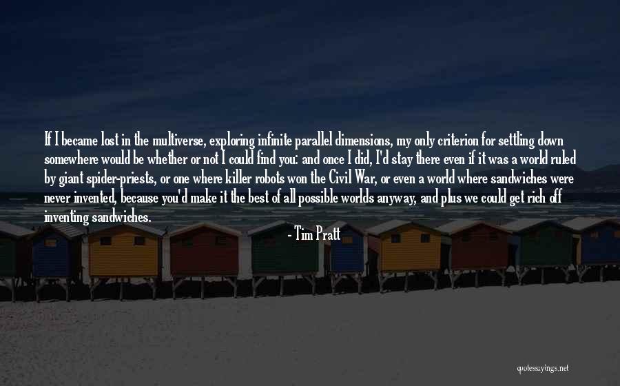 Love The Best Quotes By Tim Pratt