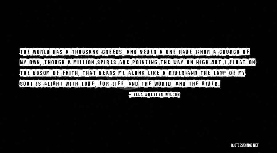 Love The Giver Quotes By Ella Wheeler Wilcox Love The Giver Quotes By Ella Wheeler Wilcox