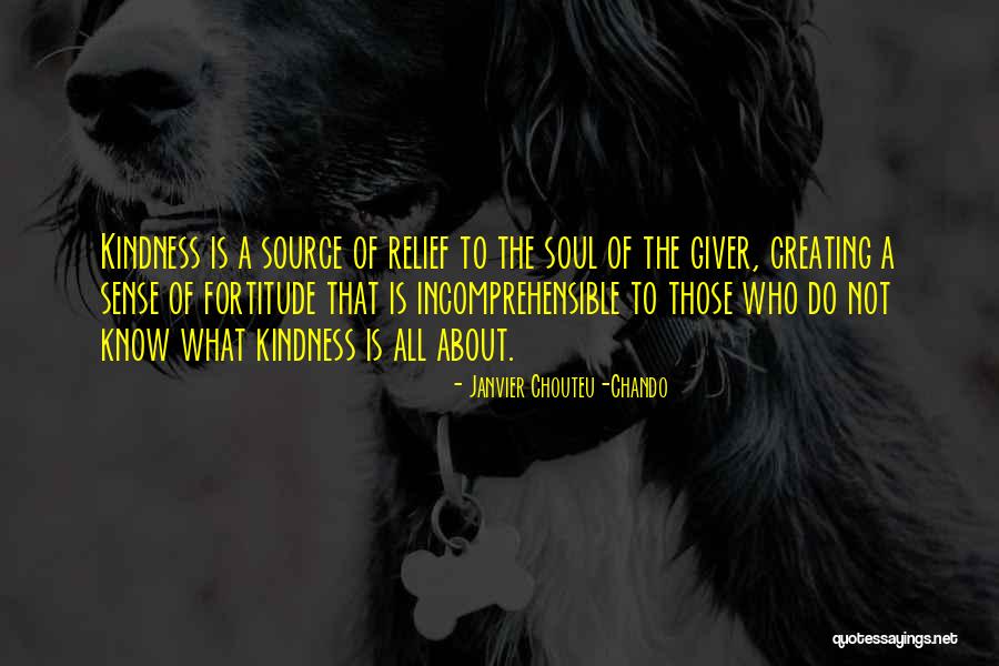 Love The Giver Quotes By Janvier Chouteu-Chando Love The Giver Quotes By Janvier Chouteu-Chando