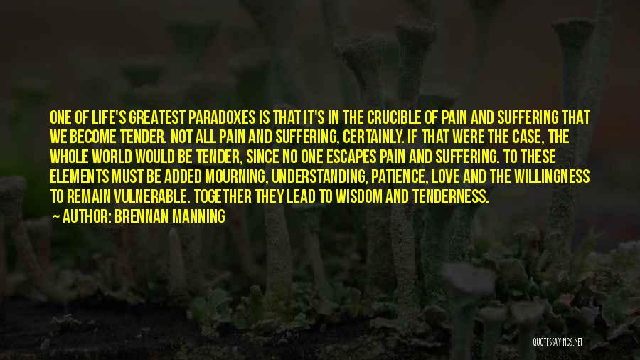 Love The Pain Quotes By Brennan Manning