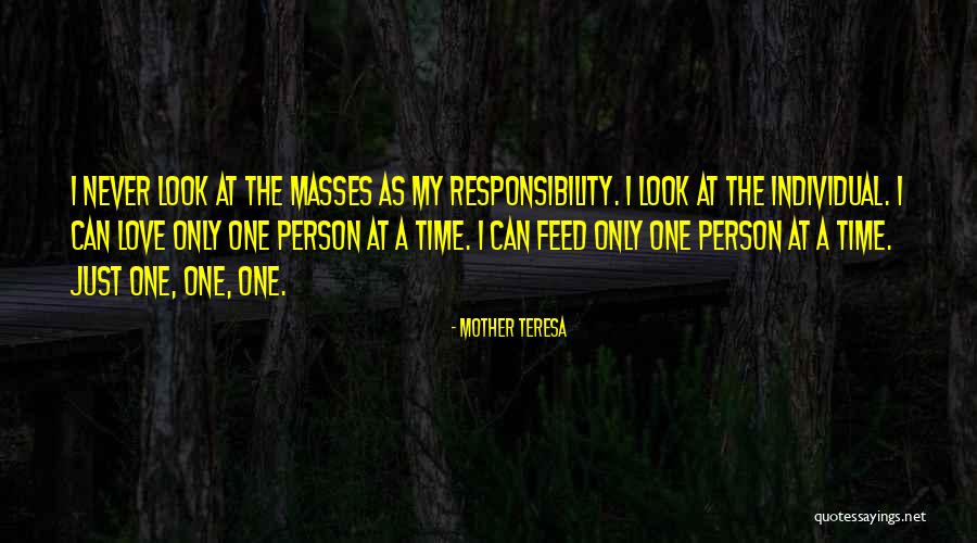 Love The Person Quotes By Mother Teresa