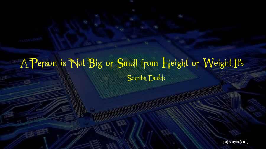 Love The Person Quotes By Saurabh Dudeja