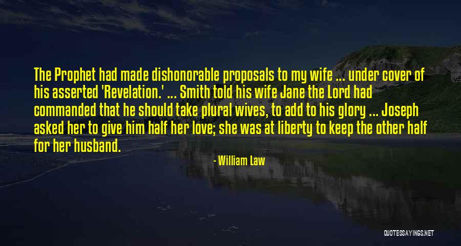 Love The Prophet Quotes By William Law