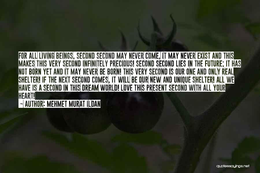 Love The Second One Quotes By Mehmet Murat Ildan