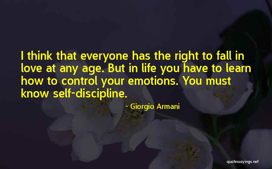 Love The Self Quotes By Giorgio Armani