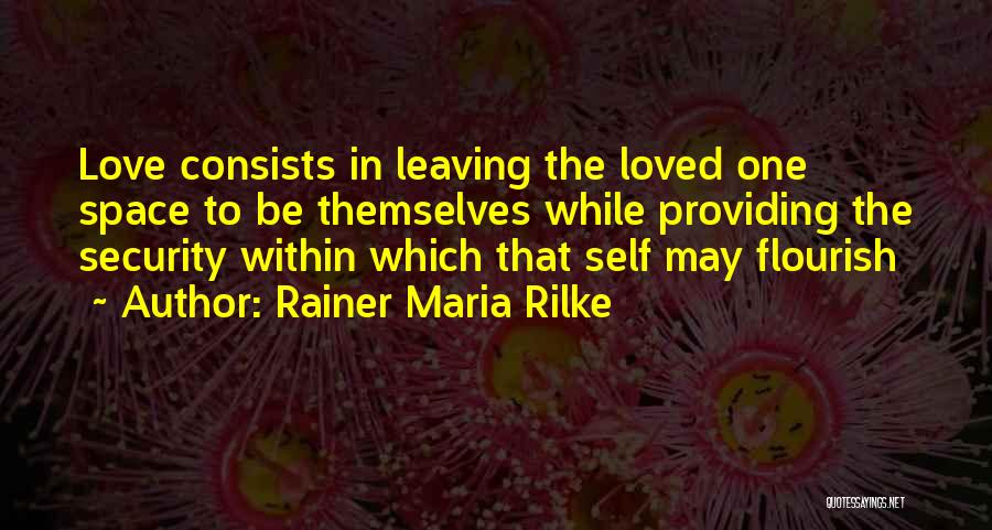 Love The Self Quotes By Rainer Maria Rilke