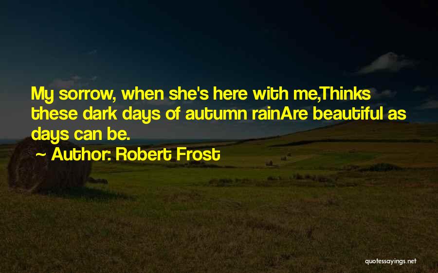 Love These Days Quotes By Robert Frost