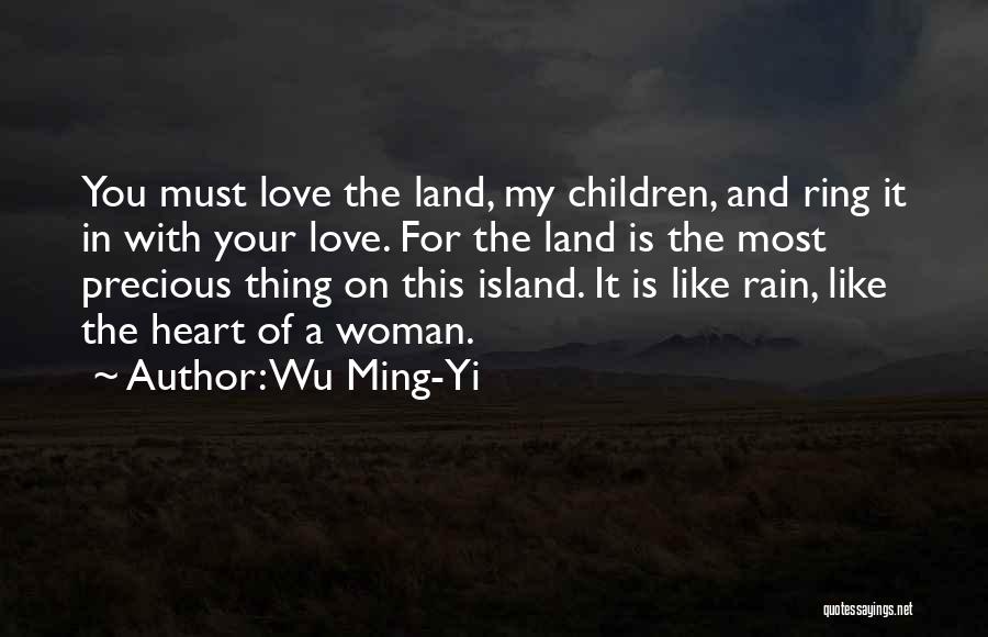 Love This Rain Quotes By Wu Ming-Yi