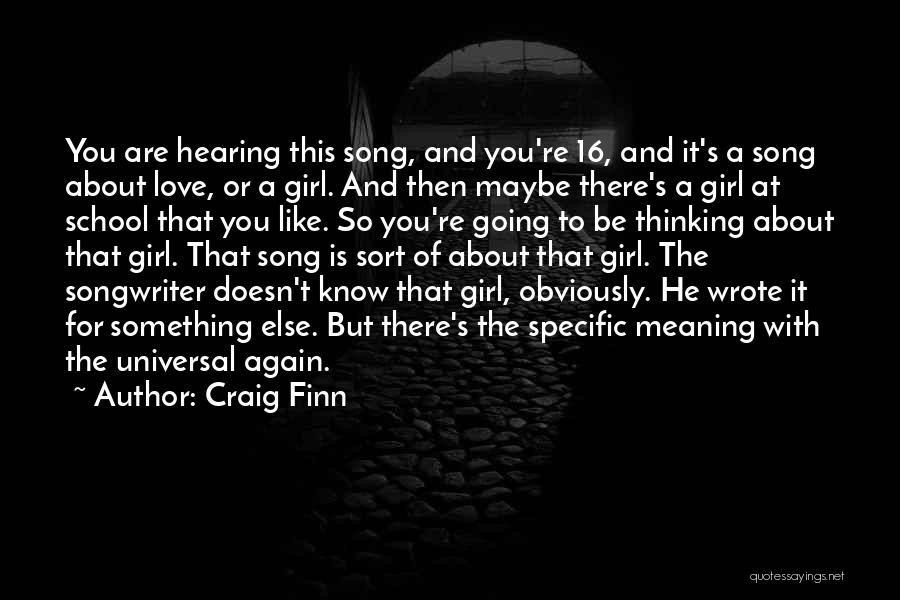 Love This Song Quotes By Craig Finn