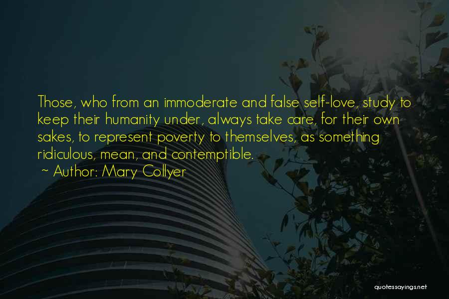 Love Those Who Care Quotes By Mary Collyer