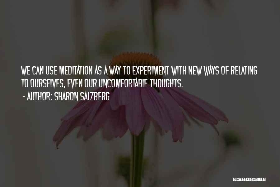 Love Thoughts Quotes By Sharon Salzberg