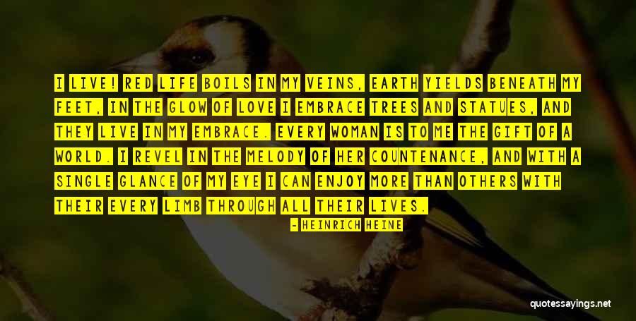 Love Through Eye Quotes By Heinrich Heine