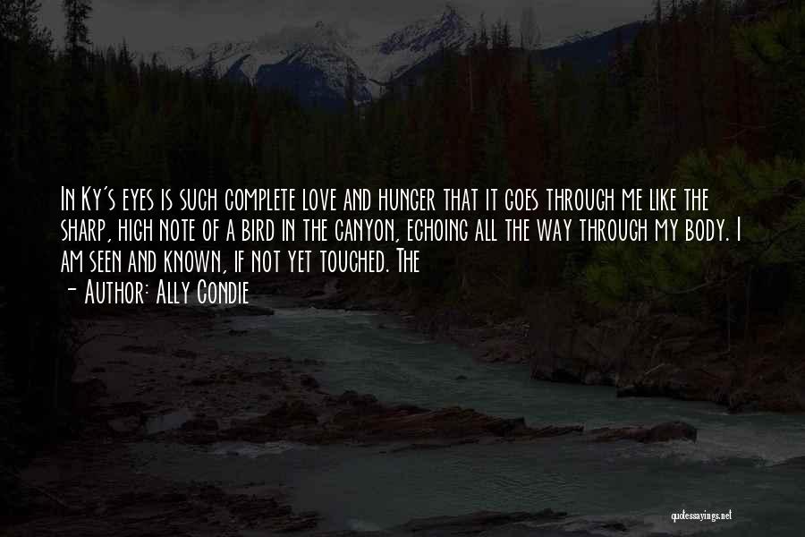 Love Through My Eyes Quotes By Ally Condie