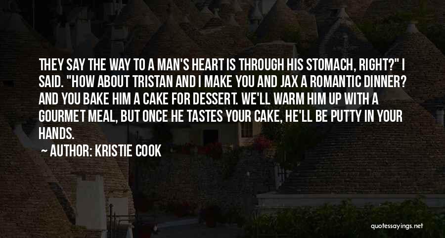 Love Through Stomach Quotes By Kristie Cook