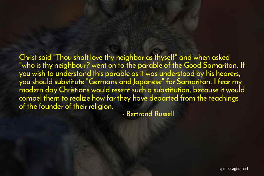 Love Thyself Quotes By Bertrand Russell