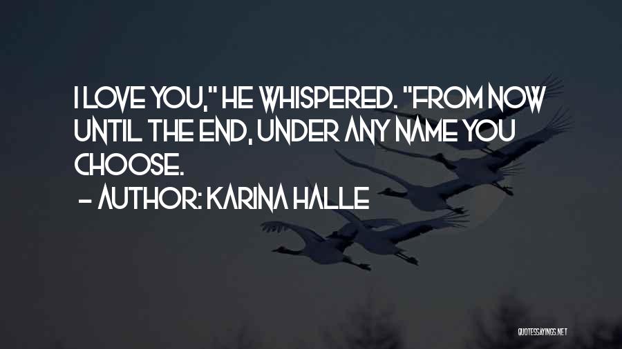 Love Till The End Quotes By Karina Halle