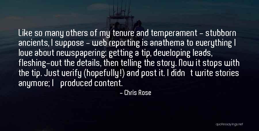 Love Tip Quotes By Chris Rose Love Tip Quotes By Chris Rose