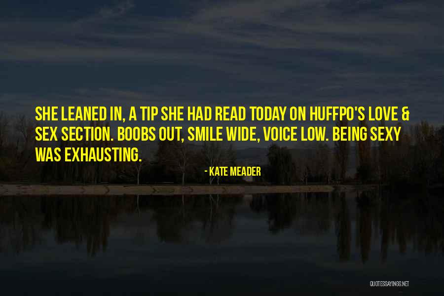 Love Tip Quotes By Kate Meader Love Tip Quotes By Kate Meader