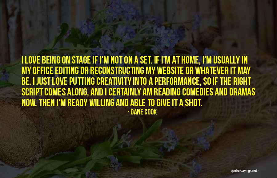 Love To Cook Quotes By Dane Cook Love To Cook Quotes By Dane Cook
